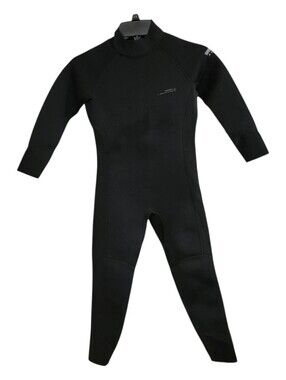 Dark Lightning Explorer Neoprene Wetsuit Kids Youth Size 10 Black Surf Swim